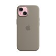 Чохол Apple iPhone 15 Silicone Case with MagSafe - Clay (MT0Q3ZM/A)