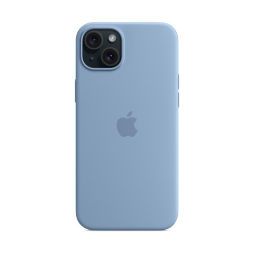 Чохол Apple iPhone 15 Plus Silicone Case with MagSafe - Winter Blue (MT193ZM/A)