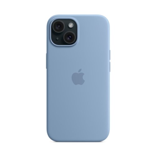 Чохол Apple iPhone 15 Silicone Case with MagSafe - Winter Blue (MT0Y3ZM/A)