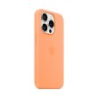 Чохол Apple iPhone 15 Pro Silicone Case with MagSafe - Orange Sorbet (MT1H3ZM/A)