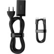Baseus Wall Charger GaN3 Pro 2xUSB 2xType-C 65W Black with USB-C (CCGP040101)