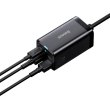 Baseus Wall Charger GaN3 Pro 2xUSB 2xType-C 65W Black with USB-C (CCGP040101)