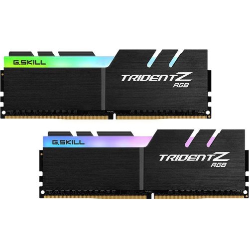 Модуль пам'яті, DDR4 32G (2x16G), 4400MHz G.SKILL TridentZ RGB (F4-4400C19D-32GTZR) Black 1.5V CL19