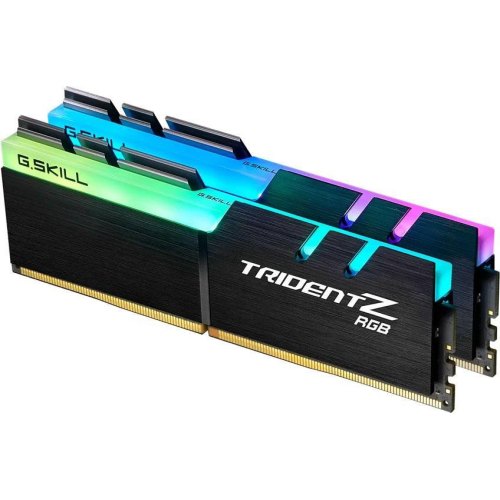 Модуль пам'яті, DDR4 32G (2x16G), 4400MHz G.SKILL TridentZ RGB (F4-4400C19D-32GTZR) Black 1.5V CL19