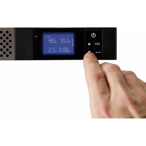 ДБЖ, Eaton 5P, 850VA/600W, RM 1U, LCD, USB, RS232, 4xC13