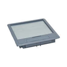 Кришка для напольної коробки пластик стандартне виконання 16/24 мод.