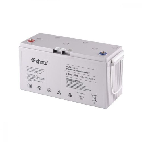 Акумуляторна батарея SHOTO 6CNF, 12V, 100Ah, GEL-CARBON