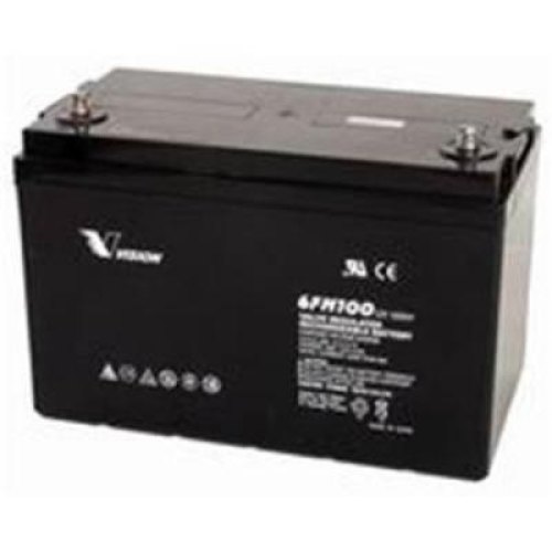 Акумуляторна батарея Vision FM, 12V, 100Ah, AGM