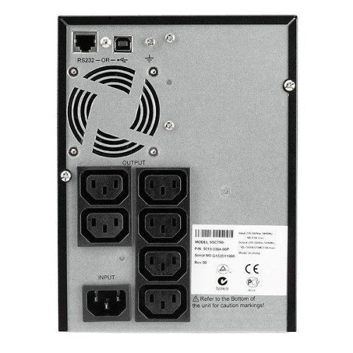 ДБЖ, Eaton 5SC, 750VA/525W, LCD, USB, RS232, 6xC13
