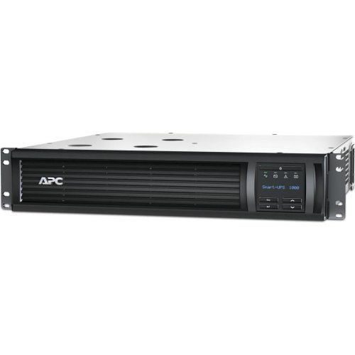 ДБЖ APC 700W/1000VA,L-I,USB,LCD,Smart Slot,SmartConnec t,RM 2U SMT1000RMI2UC
