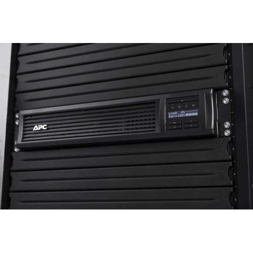 ДБЖ APC 700W/1000VA,L-I,USB,LCD,Smart Slot,SmartConnec t,RM 2U SMT1000RMI2UC