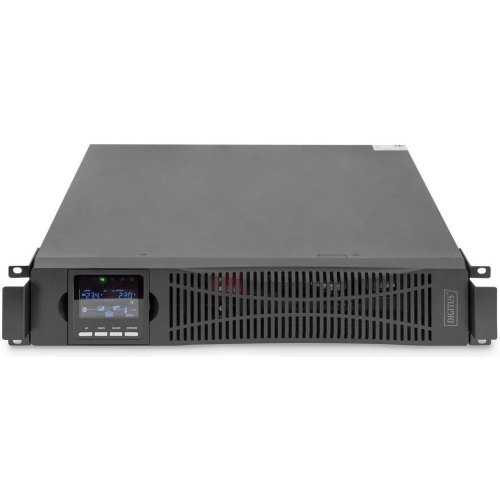 ДБЖ, DIGITUS 1500VA/1500W, RTU2, LCD, RJ45, RS232, USB, 8xC13
