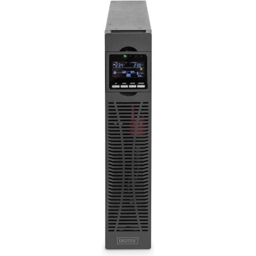 ДБЖ, DIGITUS 1500VA/1500W, RTU2, LCD, RJ45, RS232, USB, 8xC13