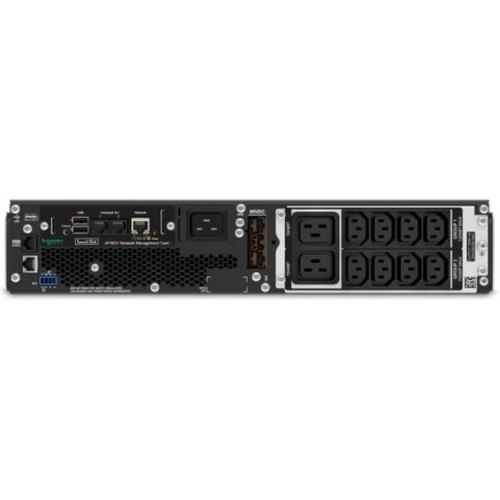 ДБЖ, APC Smart-UPS Online 3000VA/2700W, RM 2U, LCD, USB, RS232, Network Card, 8x13, 2xC19
