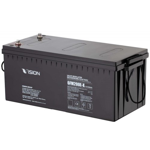 Акумуляторна батарея Vision FM, 12V, 200Ah, AGM