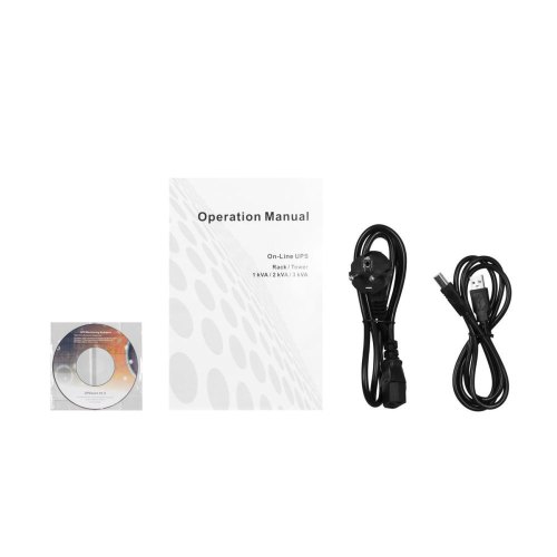 ДБЖ, 2E OD2000RT, 2000VA/1800W, RT2U, LCD, USB, 4xSchuko