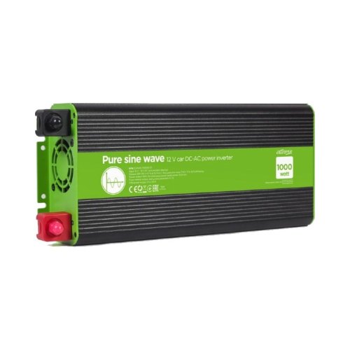 Інвертор EnerGenie EG-PWC-PS1000-01 1000 Вт, чиста синусоїда