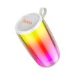 Портативна колонка Hoco HC18 Jumper colorful luminous BT speaker, White