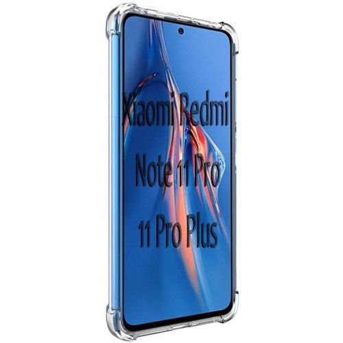 Чохол-накладка Anti-Shock BeCover для Xiaomi Redmi Note 11 Pro / 11 Pro Plus Clear (707508)