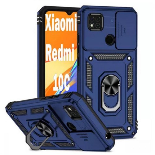 Чохол-накладка Military BeCover для Xiaomi Redmi 10C Blue (707426)
