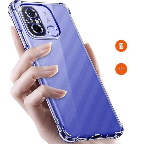 Чохол-накладка Anti-Shock BeCover для Xiaomi Redmi 12C Clear (709176)