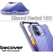 Чохол-накладка Anti-Shock BeCover для Xiaomi Redmi 12C Clear (709176)