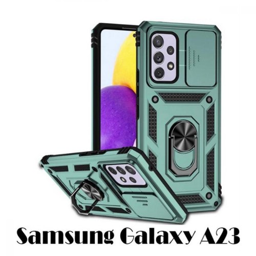 Чохол-накладка Military BeCover для Samsung Galaxy A23 SM-A235 Dark Green (707376)