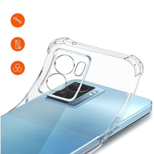 Чохол-накладка Anti-Shock BeCover для Oppo A57s Clear (708893)