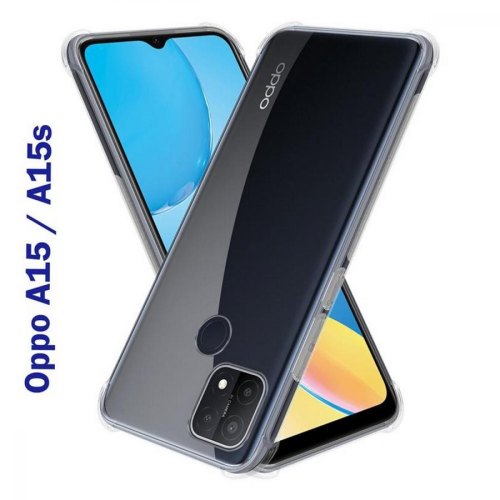 Чохол-накладка Anti-Shock BeCover для Oppo A15 / A15s Clear (706969)