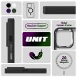 Чохол-накладка ArmorStandart Unit MagSafe для Apple iPhone 13 Pro Black (ARM66939)