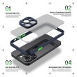 Чохол-накладка ArmorStandart Frosted Matte для Apple iPhone 14 Pro Navy Blue (ARM64483)