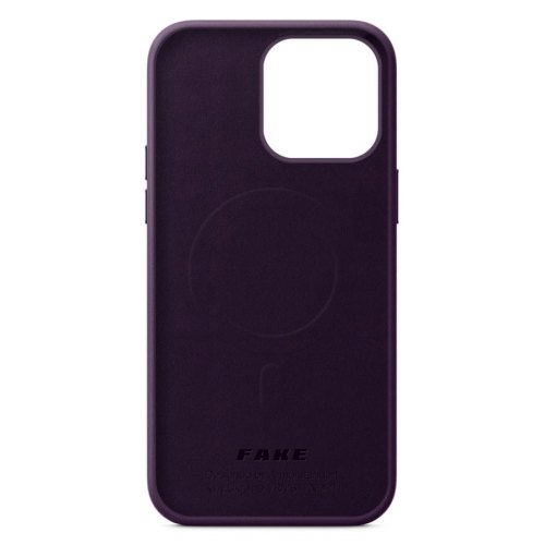 Чохол-накладка ArmorStandart FAKE Leather Case для Apple iPhone 14 Pro Max Dark Cherry (ARM64401)