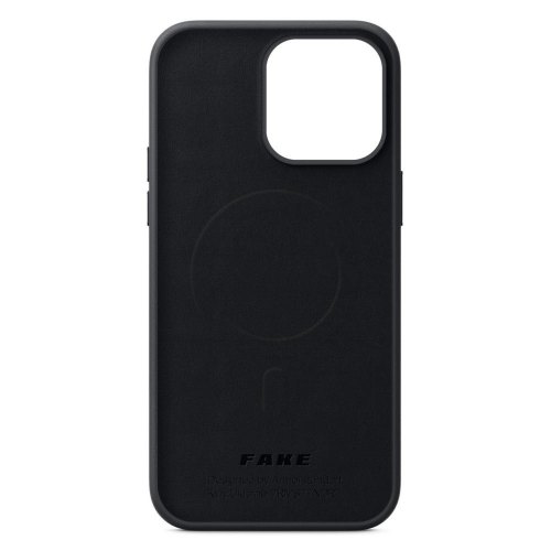 Чохол-накладка ArmorStandart FAKE Leather Case для Apple iPhone 14 Pro Max Black (ARM64400)
