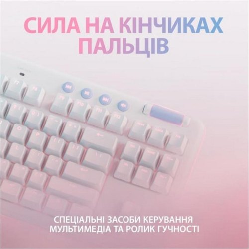 Клавіатура бездротова Logitech G715 Linear White (920-010692)
