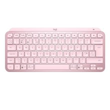 Клавіатура бездротова Logitech MX Keys Mini Wireless Illuminated UA Rose (920-010500)