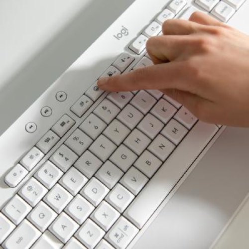 Клавіатура бездротова Logitech Signature K650 US OffWhite USB (920-010977)