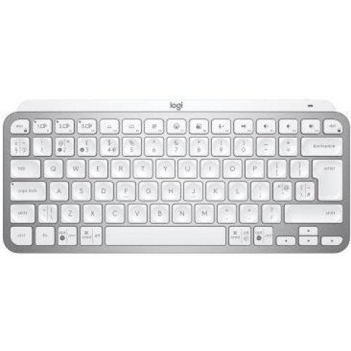 Клавіатура бездротова Logitech MX Keys Mini Wireless Illuminated UA Pale Gray (920-010499)
