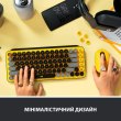 Клавіатура бездротова Logitech Pop Wireless Blast Yellow (920-010735)