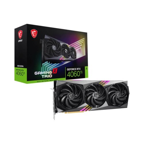 Відеокарта MSI GeForce RTX 4060 Ti 8GB GDDR6 GAMING TRIO