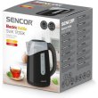 Електрочайник Sencor 1.7л, Strix, пластик, чорний