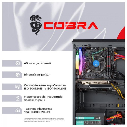 Персональний комп'ютер COBRA Advanced (I131F.16.H2S4.64.16496)