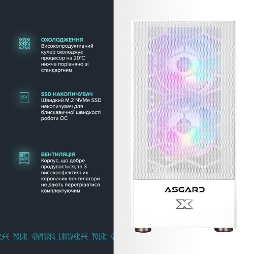 Персональний комп'ютер ASGARD (I121F.32.S5.36T.2294)