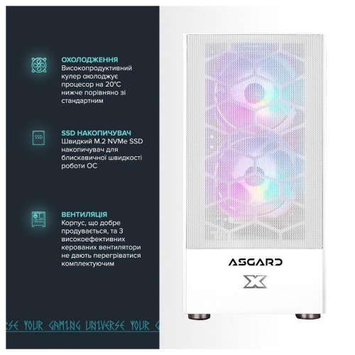 Персональний комп'ютер ASGARD (I124F.32.S10.36.2529W)