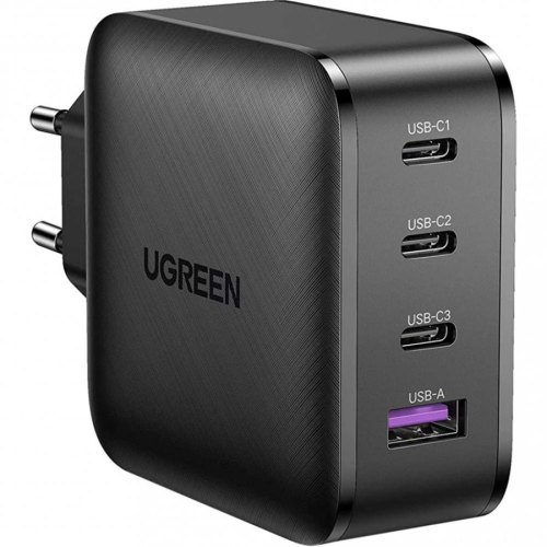 Мережевий зарядний пристрій UGREEN CD224 65W Wall Charger (3C1A) EU (UGR-70774)