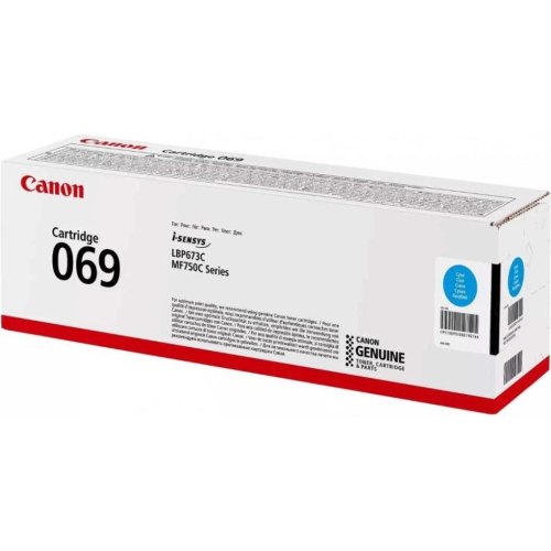 Картридж Canon 069 MF752Cdw/MF754Cdw/LBP673Cdw Cyan (5093C002)
