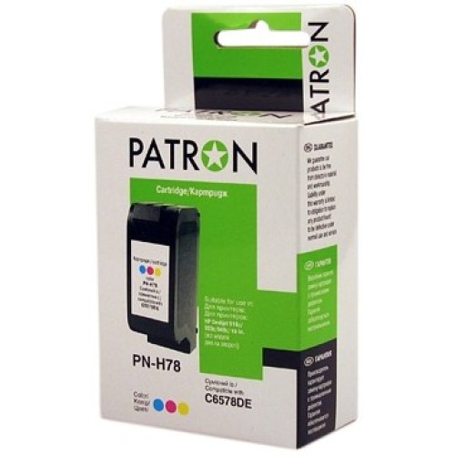 Картридж Patron (PN-H78) HP DJ 930C/950C/970C Color (C6578DE)