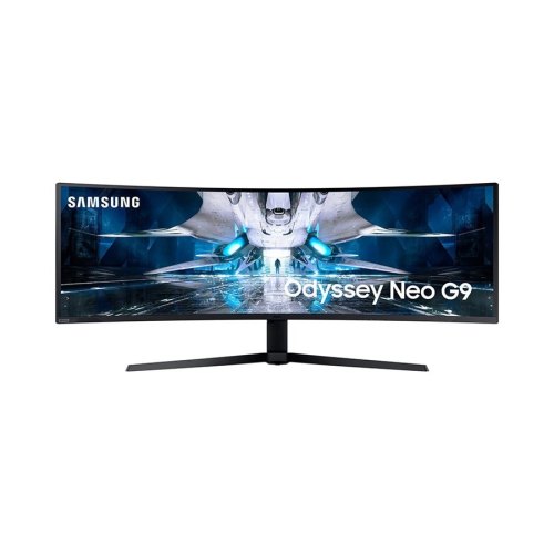 Монітор QLED Samsung 48.7 Odyssey G9 49AG950N, 2xDP, HDMI, 2*USB, VA, 32:9, 5120 x 1440, CURVED, 240Hz, 1ms, HDR