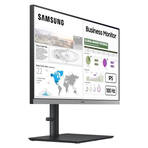 Монітор Samsung 23.8 S24C430 HDMI, DP, USB, IPS, 100Hz, 4ms