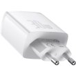МЗП Baseus Compact Quick Charger 2U+C 30W EU White