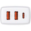 МЗП Baseus Compact Quick Charger 2U+C 30W EU White